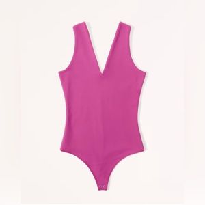Abercrombie Seamless Fabric V-Neck Bodysuit